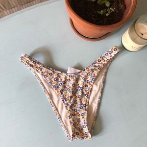 High waisted bikini bottoms